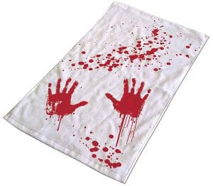 Krvavý uterák