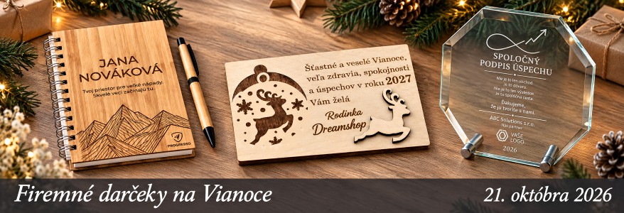 Firemné darčeky na vianoce